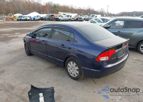 2010 Honda Civic Vp z USA, uszkodzony, nr VIN 19XFA1F3XAE068992